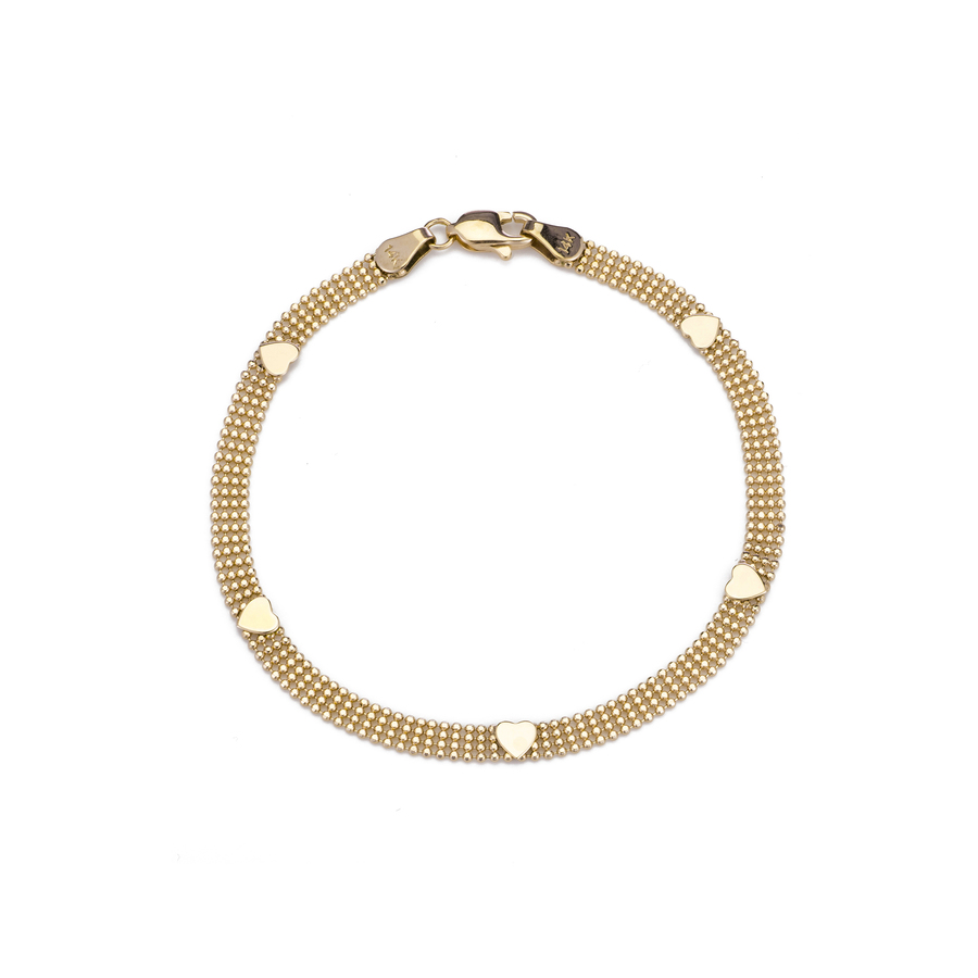 SWEETHEART 14-carat gold bracelet