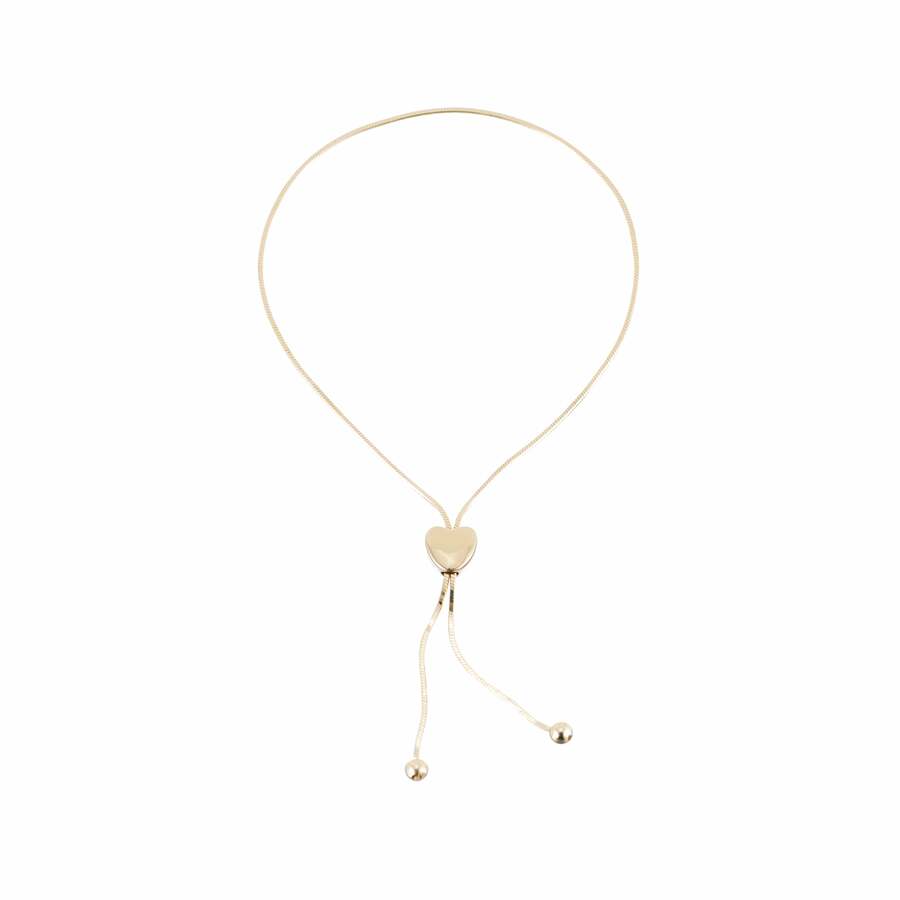 HEART STRINGS 14 carat gold bracelet Lulu's Collective