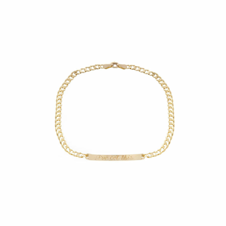 ID ARC 14 - carat gold bracelet