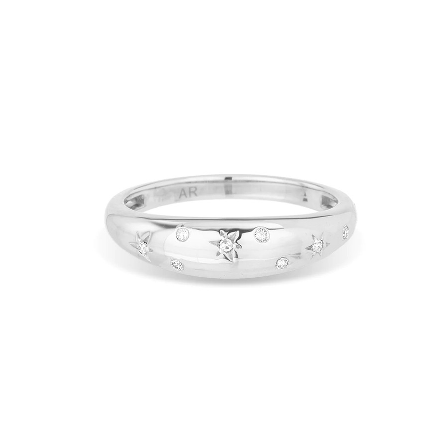 CELESTIAL DIAMONDS sterling silver and diamond ring