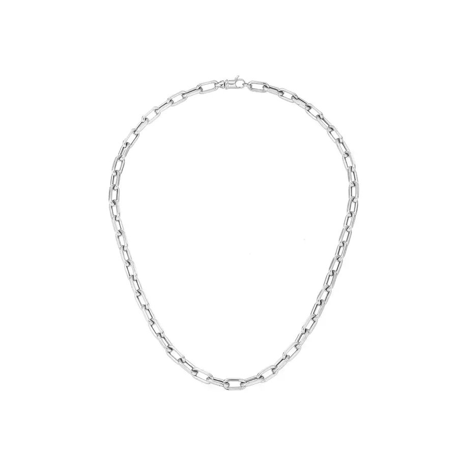 5.3mm ITALIAN CHAIN LINK sterling silver necklace
