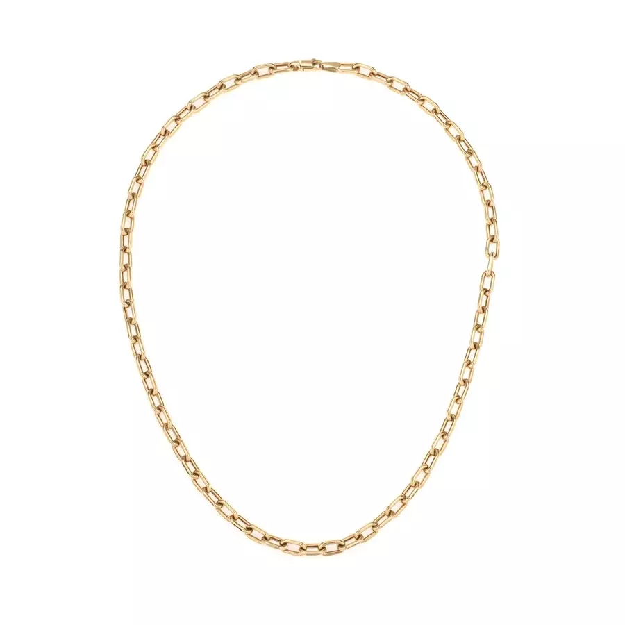 4mm ITALIAN CHAIN LINK 14 - carat gold necklace