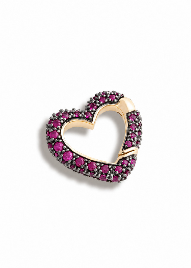 THE RUBY LOVE CONNECTION 14-carat gold connector