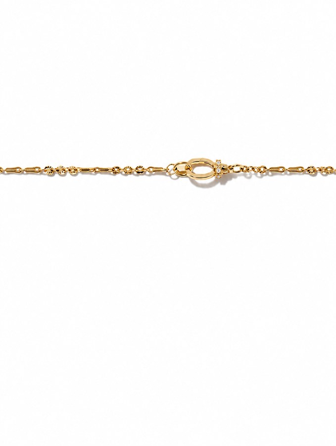 JULIETA yellow gold and diamond chain