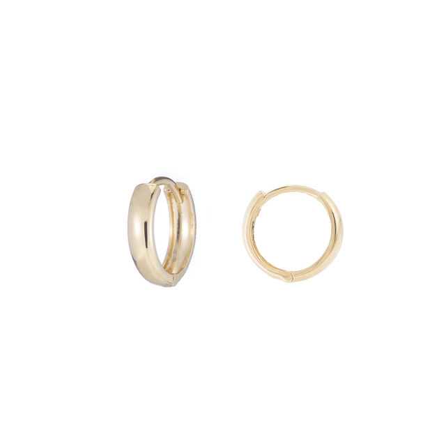 SKINNY TIRE 14-carat gold huggies