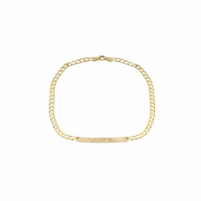 ID ARC 14-carat gold bracelet