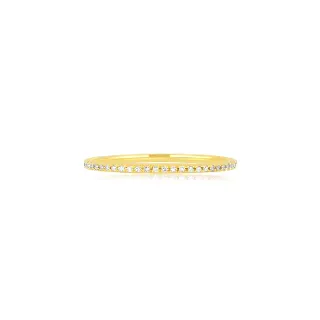 DIAMOND ETERNITY 14 - carat gold stack ring