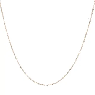 1.2MM SINGAPORE 14-carat gold chain