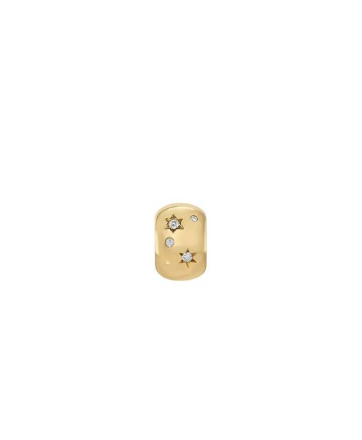 CELESTIAL DIAMOND 9 - carat gold big bead