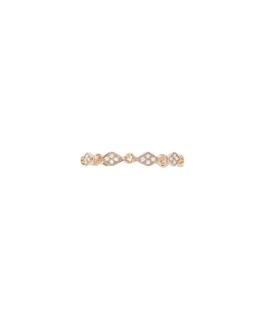 AVA No1 yellow gold, sterling silver and diamond ring