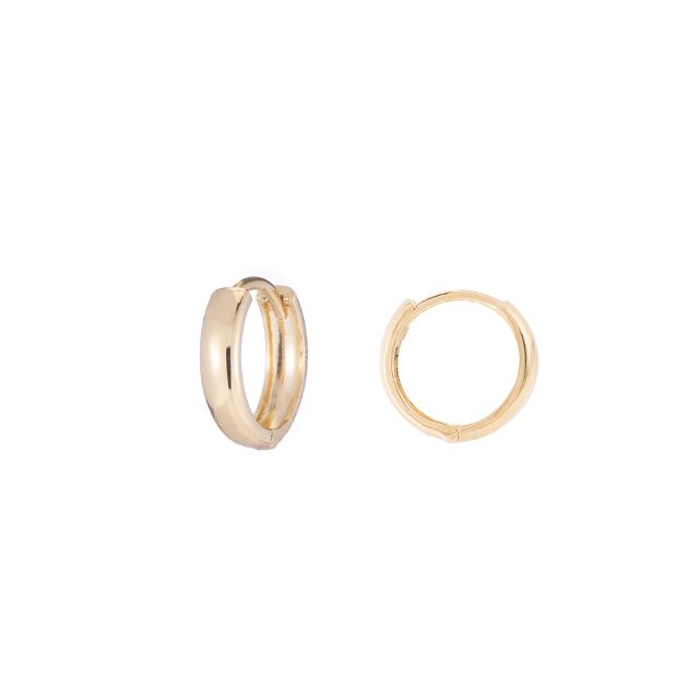 SKINNY TIRE 14-carat gold huggies