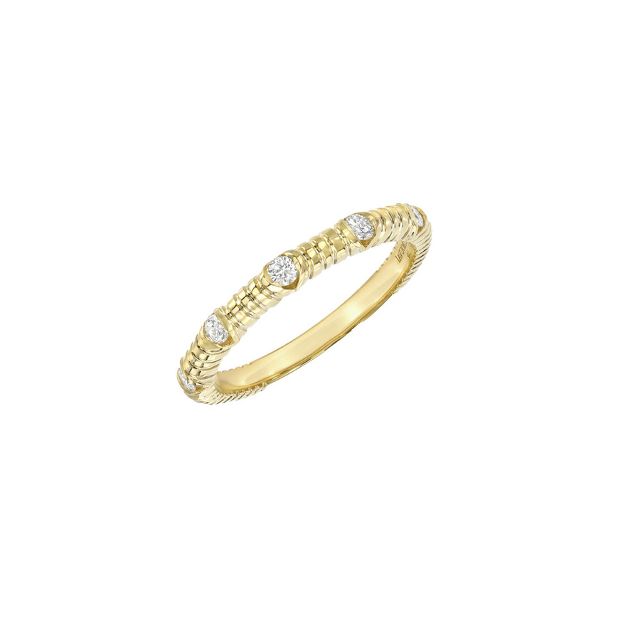 MODERN LOVE petite 5 stone diamond ring