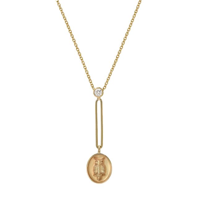 FANTASY OWL pendant necklace