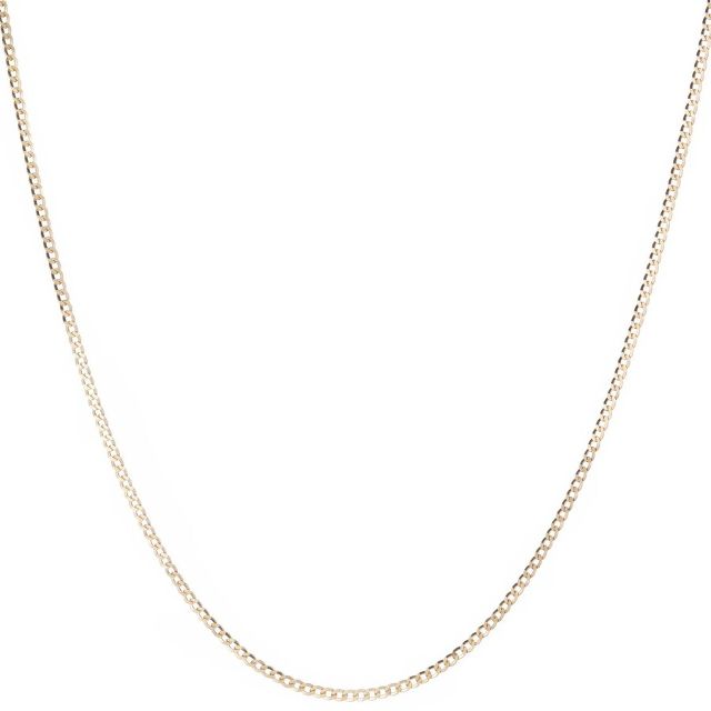 1.7MM CUBAN 14-carat gold chain