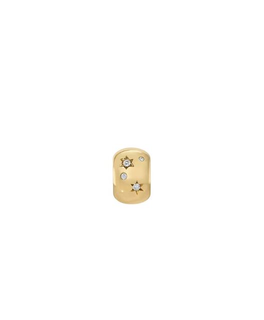 CELESTIAL DIAMOND 9 - carat gold big bead