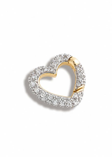 THE DIAMOND LOVE CONNECTION 14-carat gold connector