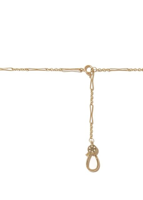MARCIA yellow gold and diamond chain